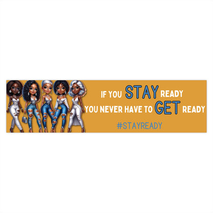 # GETREADY Bumper Stickers