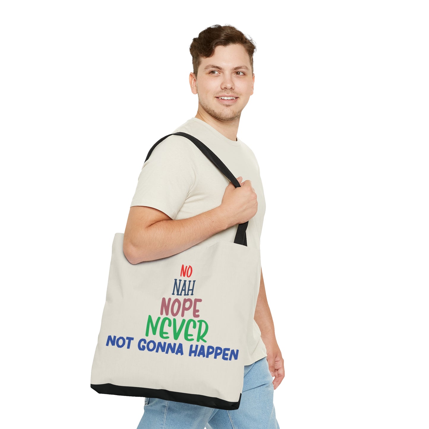 Now Go Away Tote Bag