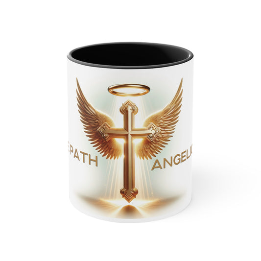 ANGELIC FAITH & DIVINE PATH Ceramic Mug