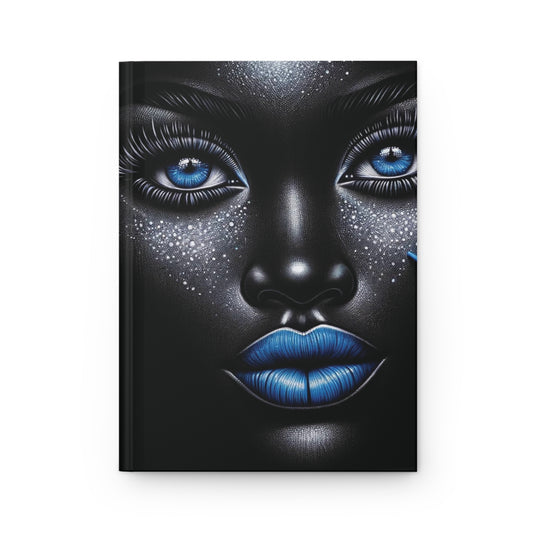 Blue - 150 Lined Pages Hardcover Matte Journal