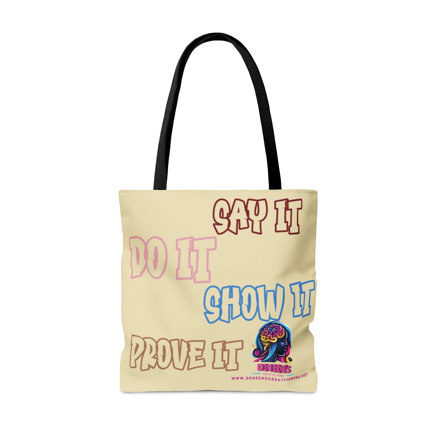 "SAY IT" TOTE BAG