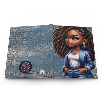 Blue Jean - 150 Lined Pages Hardcover Matte Journal