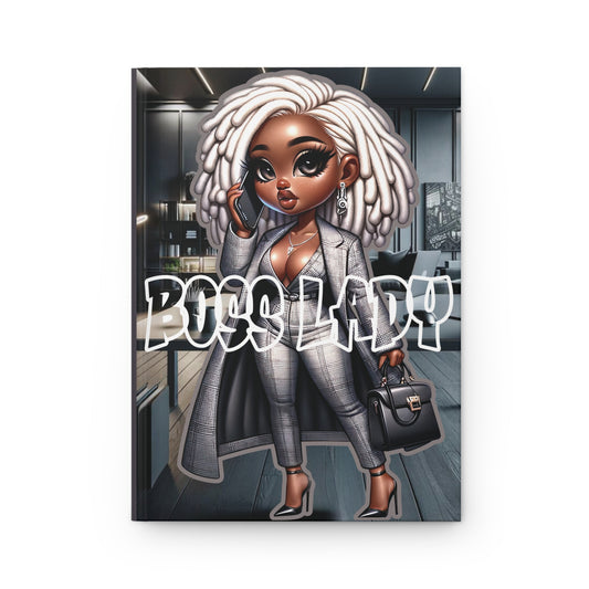 BOSS LADY - 150 Lined Pages Hardcover Matte Journal